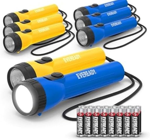 Eveready LED Flashlight 8-Pack