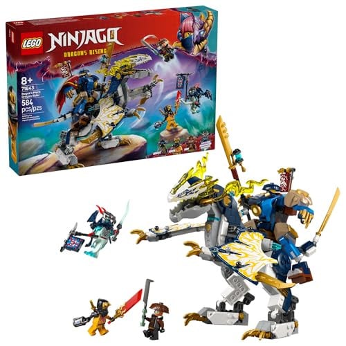 584-Piece LEGO NINJAGO Rogue’s Mech Dragon Rider Building Set Deal