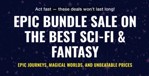 Chirp Audiobooks Science Fiction Fantasy Bundle Sale