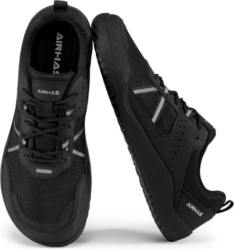 AIRHAS Men's Barefoot Zero Drop Breathable Gym Minimalist Shoes