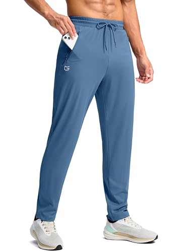 Gradual Men's Tall Sweatpants with Zipper Pockets, 30"/32"/34"/36" Inseam
