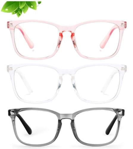 Kids Blue Light Blocking Glasses 3-Pack Deal