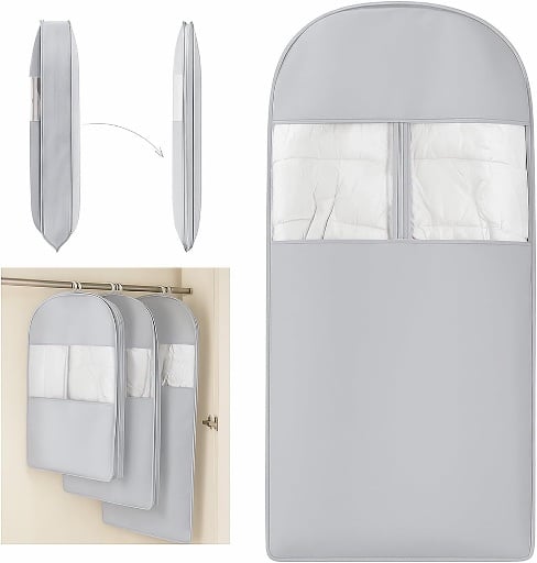 Space Saving Hanging Compression Garment Bag XL
