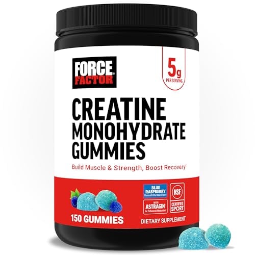 Force Factor Creatine Monohydrate Gummies 150-Count Deal