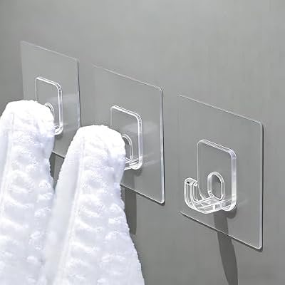 Heavy Duty Adhesive Shower Hooks Deal