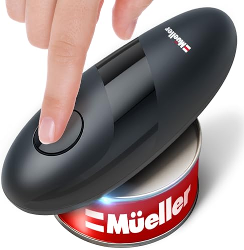 MUELLER HOME SmoothEdge Auto Electric Can Opener, Gray, Battery-Operated Deal