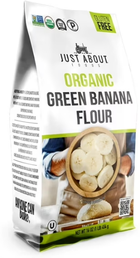 Just About Foods All-Purpose Banana Flour, 1 lb. Bag
