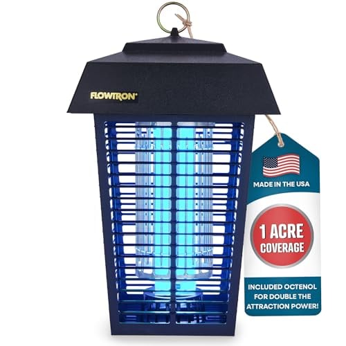 Flowtron 1-Acre 40W UV Outdoor Electric Bug Zapper with 5600V Grid