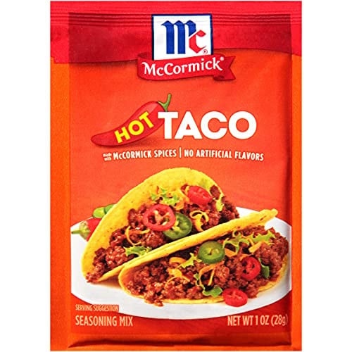 McCormick Hot Taco Seasoning Mix 12-Pack 1-Oz Deal