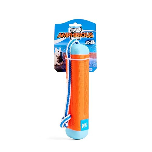 Chuckit! Amphibious Bumper Fetch and Float Dog Toy Small