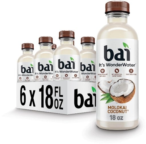 Bai Antioxidant Infused Water Beverage Molokai Coconut 6-Pack 18-Oz Deal