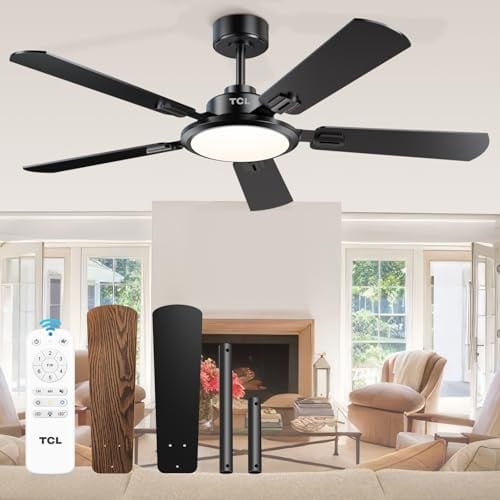 TCL 52" Ceiling Fan w/ 36W Light & Remote Control