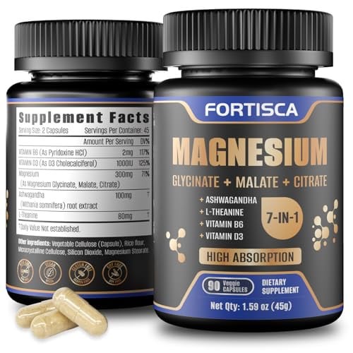 FORTISCA Triple Magnesium Complex 500mg 90 Capsules Deal