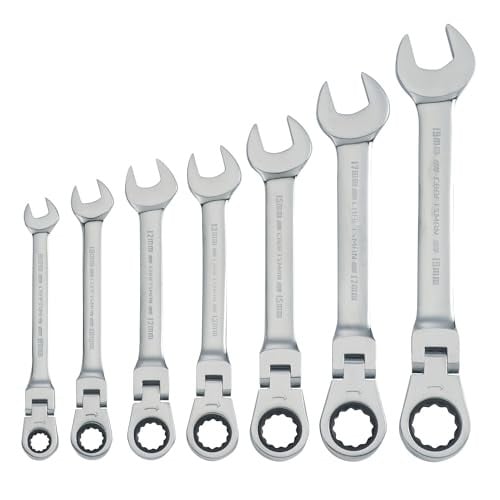 CRAFTSMAN Ratchet Set, 7-Pack, 72-Tooth, 180 Degree Flexi Head Design Deal