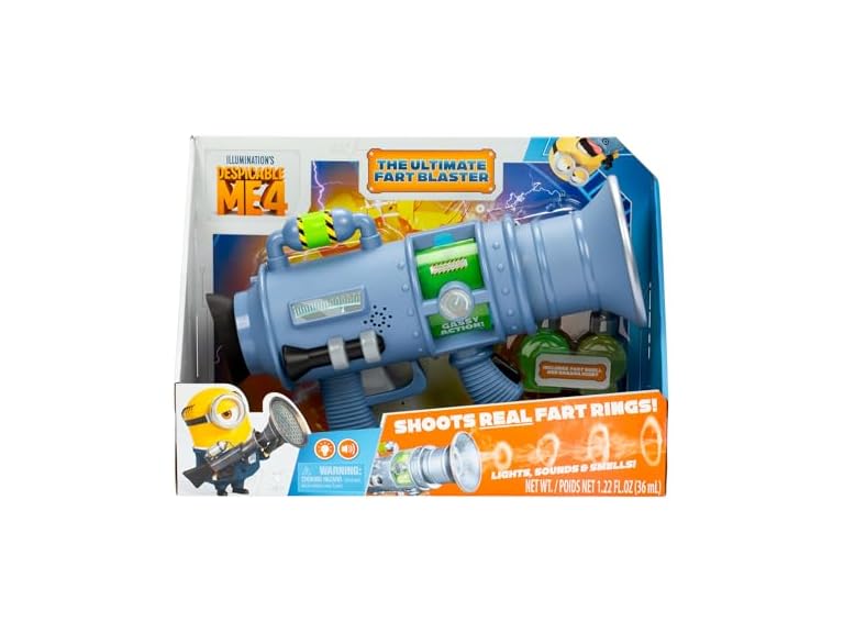 Minions Despicable Me 4 Ultimate Fart Blaster Toy Deal