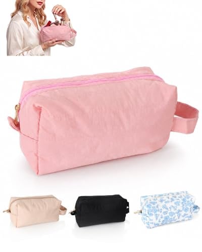 Small Makeup Bag for Women Travel Toiletry Bag Cosmetic Pouch Deal