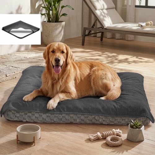 MontVoo Washable Waterproof Dog Bed Cover with Absorbent Quick Dry & PU Backing Deal