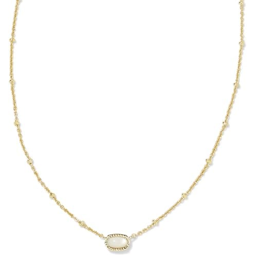Kendra Scott Mini Elisa 14k Gold-Plated Satellite Short Pendant Necklace