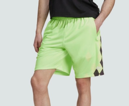Adidas Men's 9" Nuwave 90s Shorts (Signal Green)
