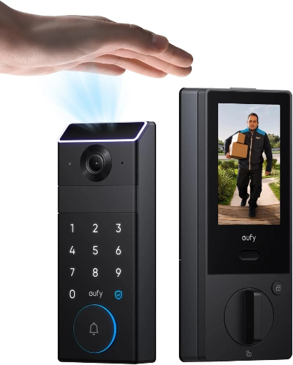 eufy FamiLock S3 Max Smart Lock Keyless Entry Door Lock Palm Vein Recognition Certified Refurbished Deal