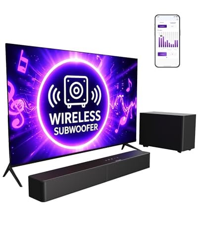 ULTIMEA 2.1 Channel 190W Sound Bar with 5.25" Wireless Subwoofer Deal