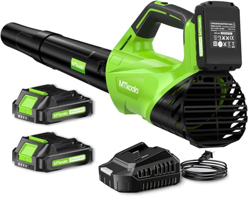 Leaf Blower Cordless with 2 x 2.6AH Batteries