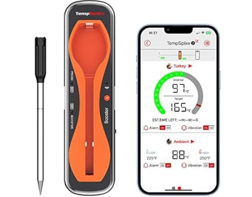 ThermoPro TempSpike Wireless Bluetooth Meat Thermometer w/ 500' Range