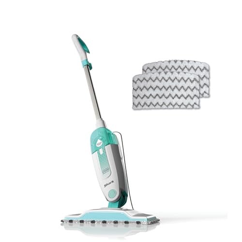 Shark S1000 Steam Mop with 2 Machine Washable Dirt Grip Pads