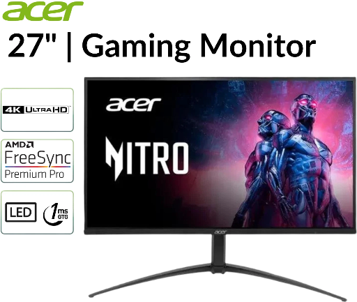 27" Acer Nitro MiniLED 4K 160Hz IPS XV275K P3 Refurbished Monitor