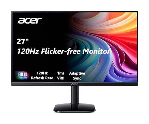 Acer KB272 G0bi 27" FHD 1920x1080 IPS 120Hz Office Monitor Deal