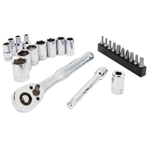 CRAFTSMAN 24-Piece Socket Set, 1/4 Inch Drive, Metric Deal