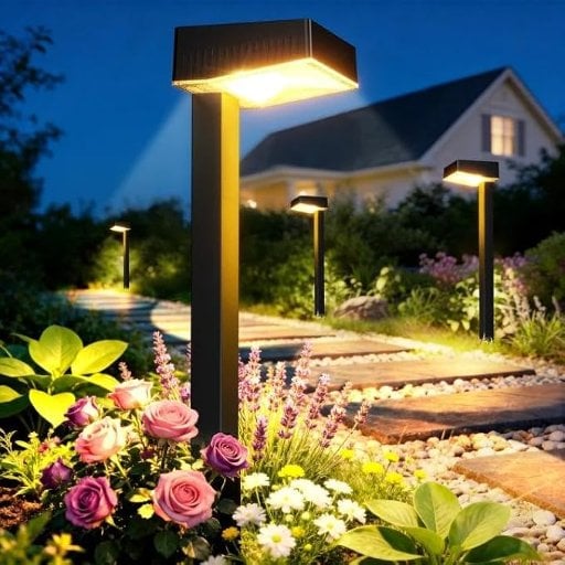 Eleclink Solar LED Pathway Lights 8-Pack