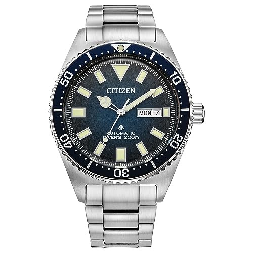 Citizen Men's Promaster Dive Automatic Stainless Steel Watch w/ Blue Dial