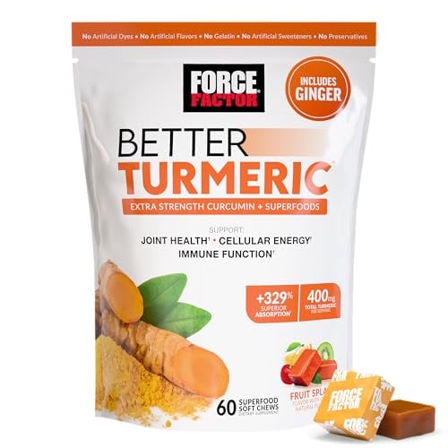 Force Factor Better Turmeric Soft Chews 60-Count Deal