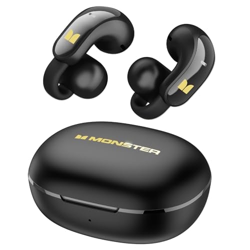 Monster AC228 Open Ear Headphones, 24-Hour Battery Life, IPX5 Water Resistant, Bluetooth 6.0 Deal