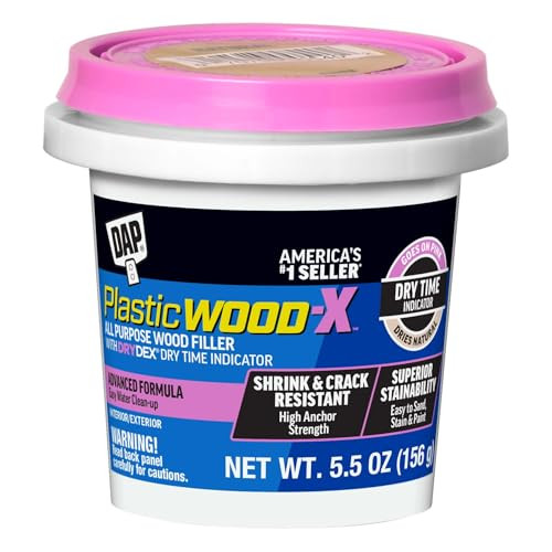 5.5-Oz DAP Plastic Wood-X All Purpose Wood Filler w/ DryDex Dry Time Indicator