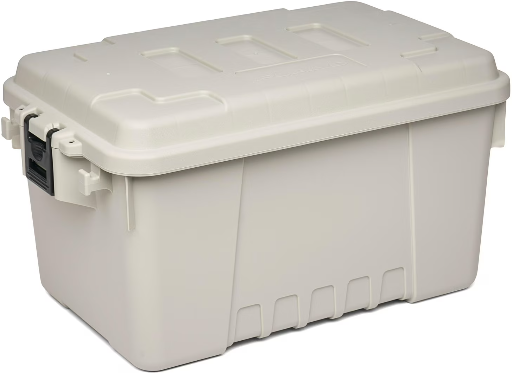 14-Gallon Plano Sportsman's Trunk Lockable Storage Box (Smoke) Deal