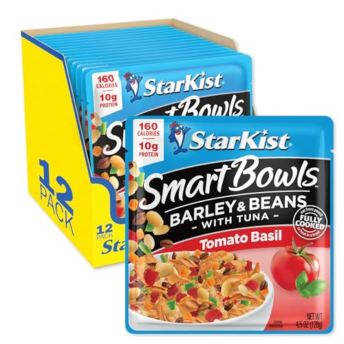 StarKist Smart Bowls Tomato Basil 4.5 oz Pouch (12-Pack)
