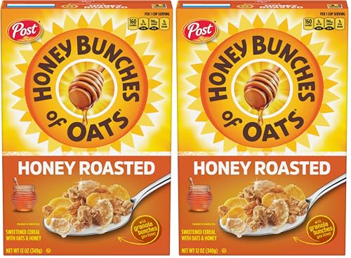 Post Honey Bunches of Oats 12oz Boxed Cereal 2-Pack Deal