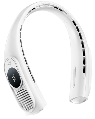 JIAGE Bladeless Wearable Neck Fan 5200mAh Deal