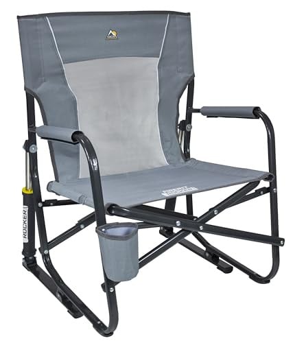 GCI Outdoor FirePit Rocker Low-Ride Outdoor Rocking Chair with Beverage Holder Deal