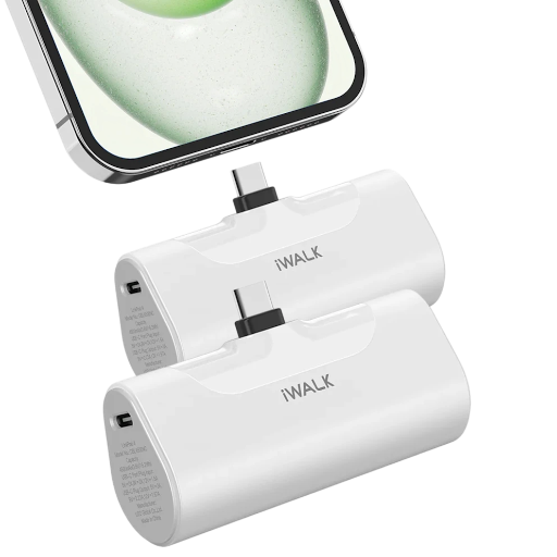 2-Pack iWALK LinkPod4 4500mAh 20W Portable USB-C Chargers Deal