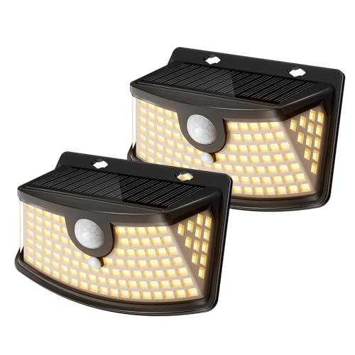 2-Pack Aootek Solar Motion Sensor Lights