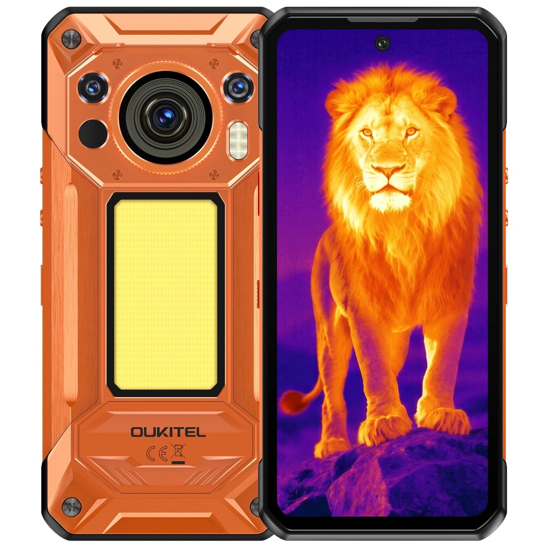 OUKITEL WP500 5G Ultra Thermal Imaging Rugged Phone 12GB/1TB