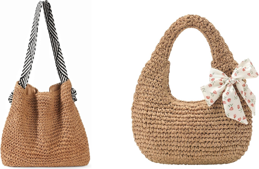 Straw Bag Tote Bag Deal
