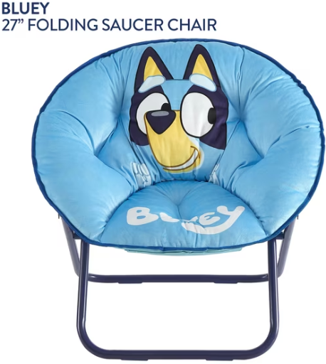 Bluey Kids 27" Saucer Chair Deal