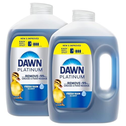 Dawn Platinum Refill Jug Dish Liquid Soap Fresh Rain Scent 3 x 2-Pack 51.5-Oz Deal