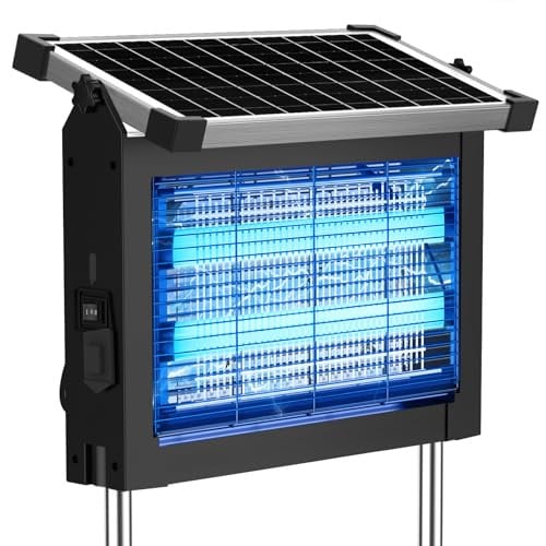 Solar Bug Zapper Outdoor 4500V Deal