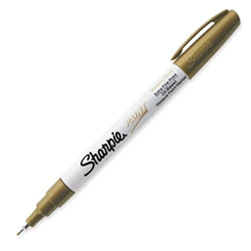 SHARPIE Paint Markers Extra Fine Point Metallic Gold Ink