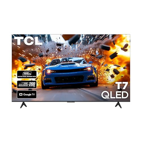 TCL 65 Inch 4K QLED T7 Series 120Hz-144Hz Smart Google TV